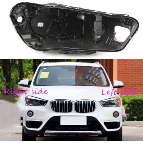 Headlight Base For BMW X1 2015 2016 2017 2018 Headlamp House Car Rear Base Front Auto Headlight Back House