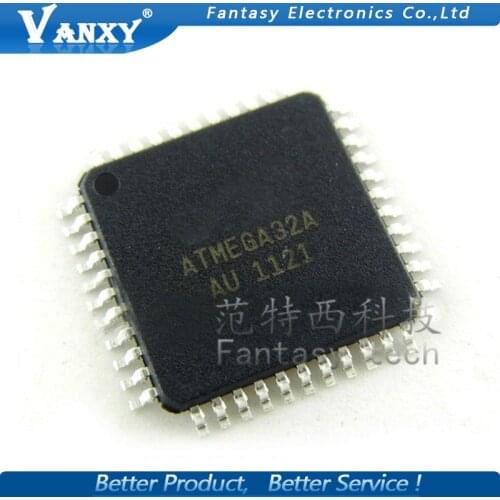 5PCS ATMEGA32A-AU QFP ATMEL ATMEGA32A ATMEGA32 TQFP44 32A-AU Programmable Flash