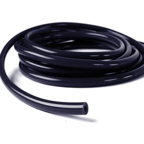 6mm 1/4" Silicone Vacuum Hose 0.3M Car Silicone Vacuum Hose Tube Pipe Red/Black Car Interior Accessories Universal