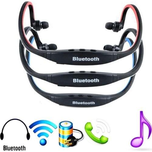 Universal Earphone Handfree Sport Bluetooth Wireless Headset Stereo Headphone Earphone