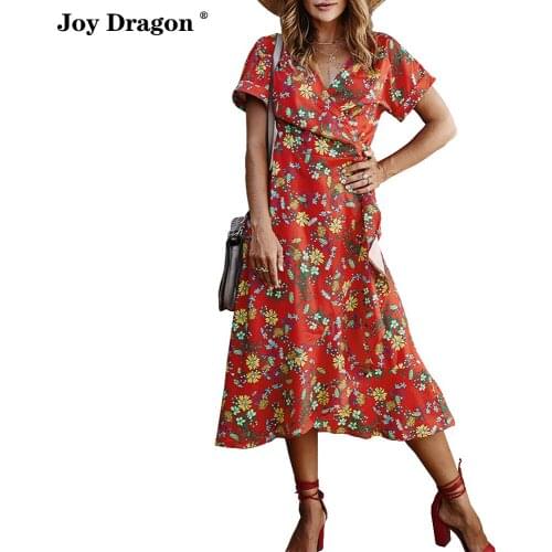 Womens Dresses New Arrival Moda Feminina Robe Ete Femme Roupas Femininas Sukienka Boho Sukienki Damskie Summer Casual