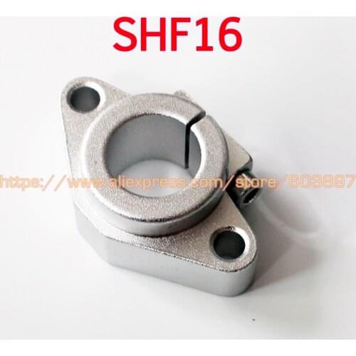 1pc 16mm SHF16 Linear Rod Rail Shaft Support XYZ Table CNC route, shaft end supports horizontal type