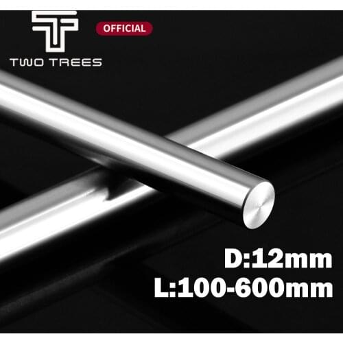 12mm linear shaft 200 300 350 400 450 500 600 mm Chromed Harden Rod Linear Motion Shaft cnc parts 3d printer parts