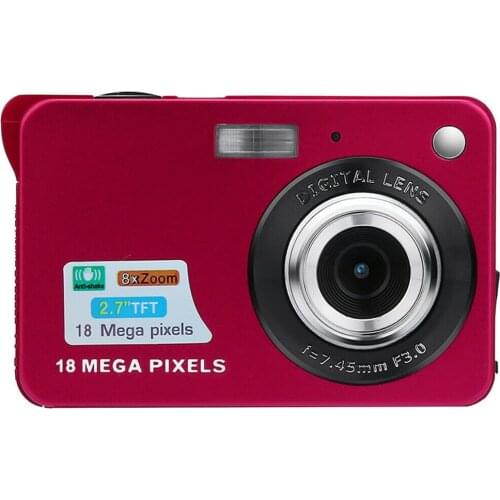 2.7Inch TFT LCD HD Screen Digital Camera Anti-Shake Face Detection Camcorder GK99