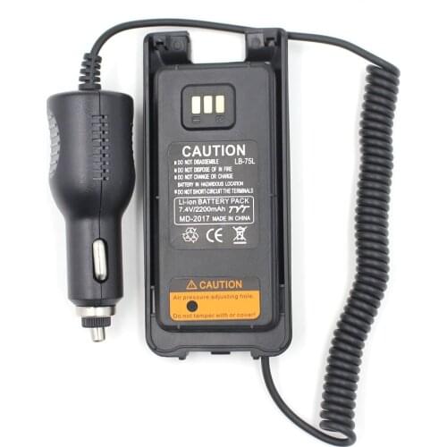 TYT MD2017 Car Charger Battery Eliminator for TYT DMR Digital Radio MD-2017