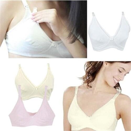 Breastfeeding Maternity Bra Cotton Clothing Breastfeeding Bra for Pregnant Women Pregnancy Breast Big Size Sleep