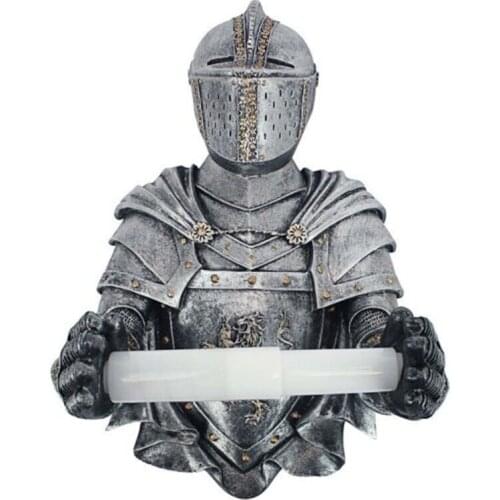 A Knight to Remember Gothic Bath Tissue Holder Bathroom Toilet Paper Holder CLH@8
