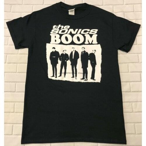 The Sonics - BOOM 'Black' T-Shirt