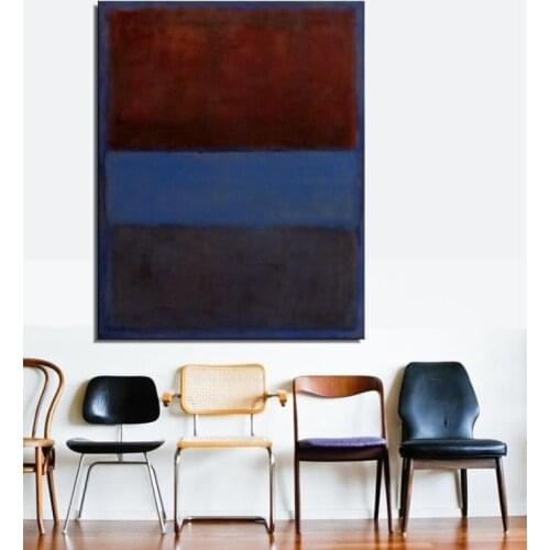 Mark Rothko Still life Abstract oil Painting Drawing art picture Unframed Canvas square technical action