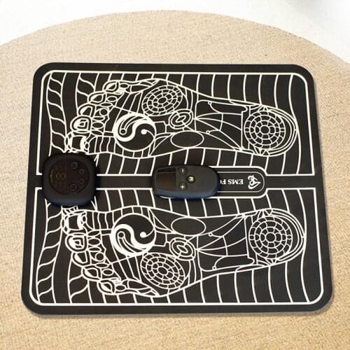 5 Type Electric EMS Physiotherapy Foot Massage Relax Pad Foot Massager Booster