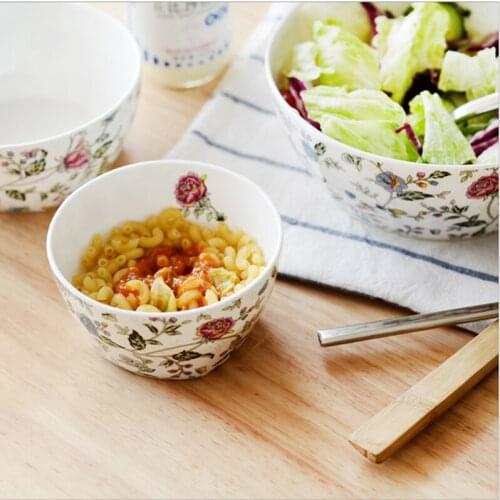 Real Bone China Floral Japanese Bowl Porcelain Small Snack Bowl Ceramic Mini Kitchen Bowl for Sauce Rice Bowl Dessert Bowl