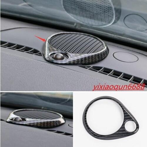 Fit For Jeep Grand Cherokee 2014 2015 2016 2017 2018 ABS Carbon Fiber Dashboard Audio Speaker Trim