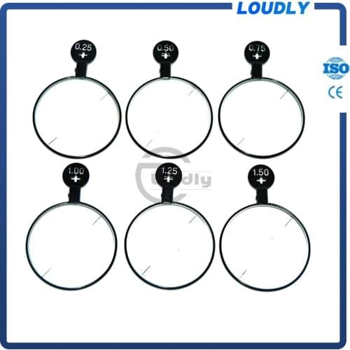 Loudly brand best quality Trial lens Cylinder Lens with black color metal rim