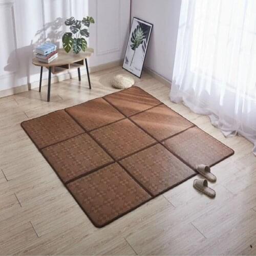 New Summer Folding Splice Tatami Carpets for Living Room Bedroom Area Rugs Infant Shining Kids play Mats Baby Game crawl carpet