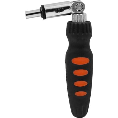 1/4" Diameter 6.35mm Ratchet Screwdriver Portable Hex 180 Degree Rotating Screwdriver Interface Lock Disassemble Drive Tool