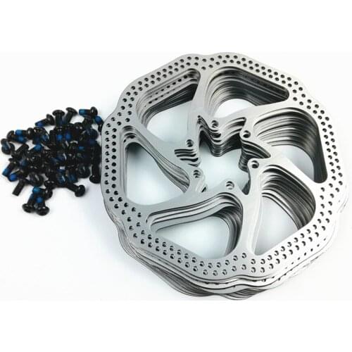 14 Pieces Brand NewHigh-quality stainless steel smooth surface Brake Rotors 160mm 6 inches Disc 84 bolts For BB5 BB7 MTB