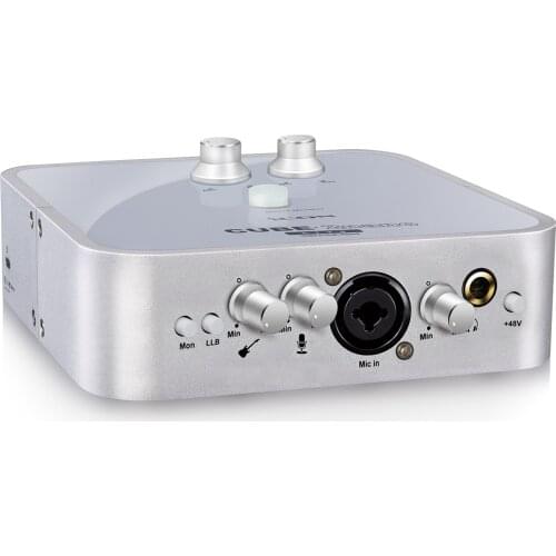 ICON Cube 2Nano Live 24-Bit 192KHz USB audio Interface aluminum construction external Sound Card