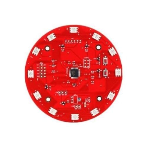 12 SMD RGB LED Ring for MWC APM flight controller I2C Bus Atmega 168P for Night flight of aircraft DIA 87mm 45MM*45MM