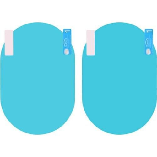 Anti-Fog Mica Package For Window And Rear View Mirror Easy Application Transparent Rainproof Sticker For Car Window