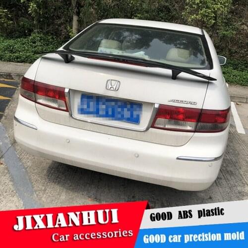 For Honda Accord Spoiler 2003-2018 Accord Spoiler TF ABS plastic Material Car Rear Wing Color Rear Spoiler