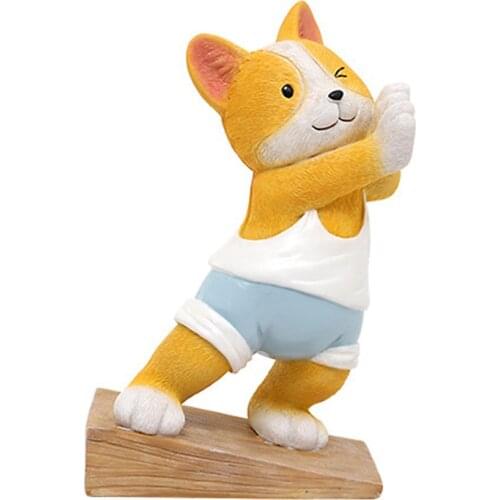 Door Stopper Furniture Hardware Cartoon Animal Bookend Small Decorative Itens Cute Pet Guarding Rabbit Creative Doorstop