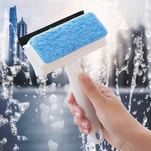 Double Side Glass Cleaning Brush Window Sponge Brush Household Multi Car Glass Wiper Cleaner Brush Tool