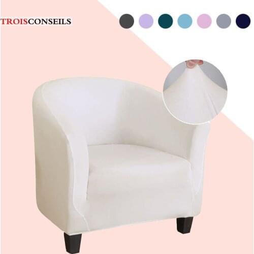 Elastic Single Sofa Cover Stretch Slipcover for Armchair Sofa Couch Armchair Cover for Bar Counter Living Room Reception