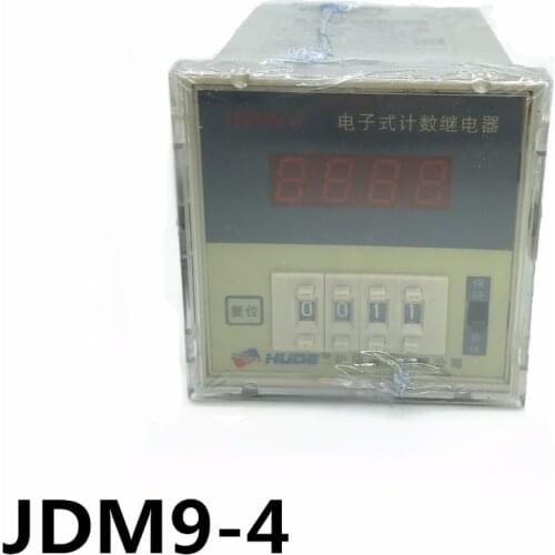 JDM9-4 JDM9-6 Electronic Counting Relay / Digital Counter Preset Counter Power Failure Memory Preserve AC220V