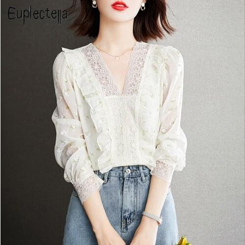 Euplectella Lace Blouses