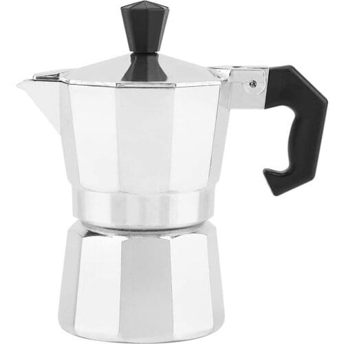 Schnesland Stovetop Espresso Maker- Aluminum Moka Pot Italian Coffee Maker for Home Office