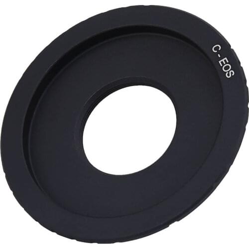 1pc C Mount Screw Mounting Lens Adapter Ring for Canon EOS EF Mount DSLR Cameras lens holder Camera Adapter Ring