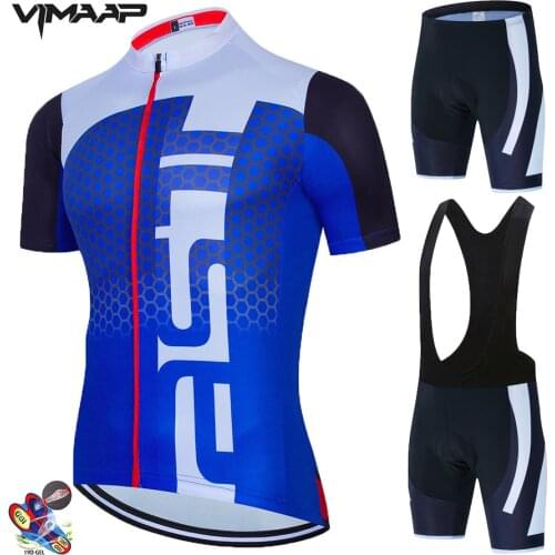 Team RCC SKY Cycling Jersey 2021 Mens Short Jersey ropa ciclismo hombre ciclismo Cycling Clothes Set Bike Wear 19D Gel Pad