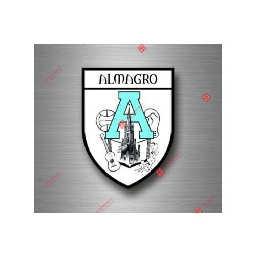 Creative Sticker Decal Souvenir Car Coat Arms Shield City Travel Argentina Almagro Motorcycle Laptop Decals