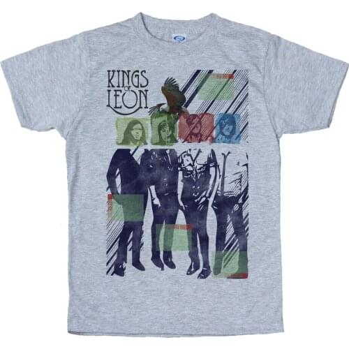 Kings of Leon T Shirt Design Fashion Summer Paried T shirts top tee