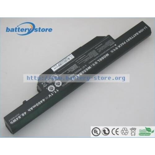 New Genuine laptop batteries for K610C,W650BAT-6,W670SJQ,G150SG,W670SZQ,NP2670,W651SZ,K710C-i7 D1,W655RN,11.1V,6 cell