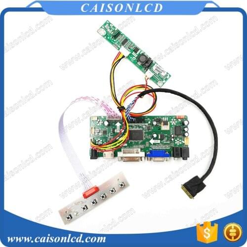 HDMI DVI VGA Audio LCD controller board support N070ICG-L21 7 inch LCD screen 1280X800