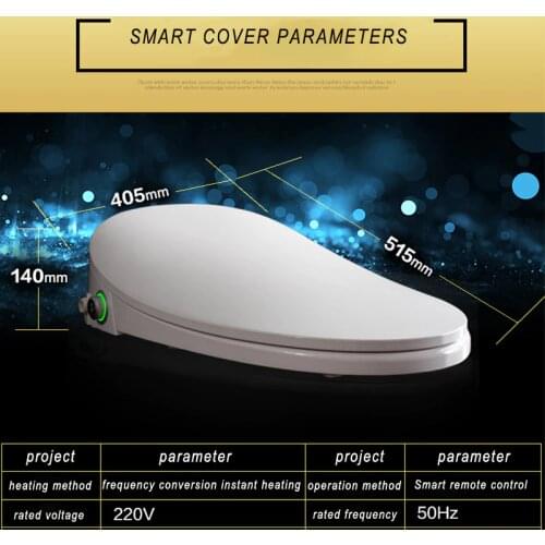 Toilet Seats Automatic Tapaderas De Inodoro Smart Toilet Seat Bidet Seven Holes Nozzle Selfcleaning Intellegent Toilet Lid