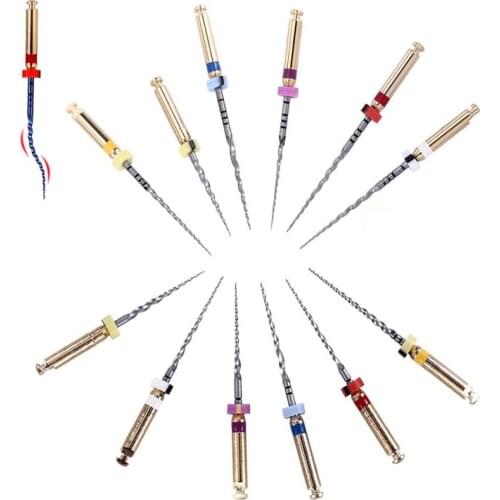 SX-F3 Dental Tapered Flexible Ni-Ti Root Canal File,for Hand Use Ni-Ti Root Canal File For Enlarging Needle Dental Materials