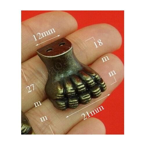 12mm*21mm18mm Zinc alloy Corner Protector Hardware Antique wine box Wrap angle Decorative box corners Metal corner