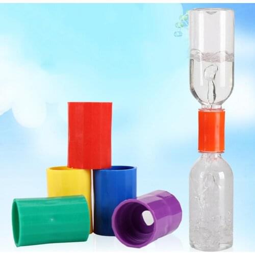Tornados Vortex Bottle Water Connector Science Cyclone Tube Experiment Tool Intelligence Developmental Toys