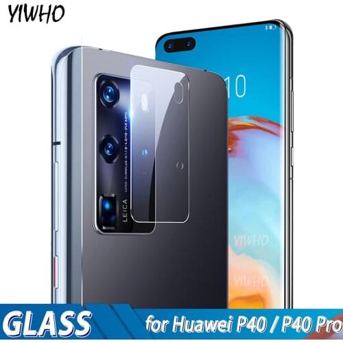 3Pcs Camera Lens Film For Huawei P40 Pro Protective Glass For Huawei P40 Lite E Anti Scratch Soft Tempered Glas 5G Phone P40Pro