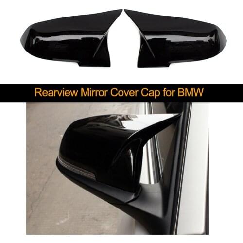 1 Pair Car Rearview Mirror Cover Cap for BMW 1 2 3 4 X M Series 220i 328i 420i F20 F21 F22 F23 F30 F32 F33 F36 X1 F87 E84 X1 M2