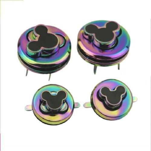 10pcs/lot new handbag accessories color mouse shape metal lock