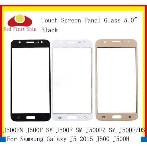 10Pcs/lot Touch Screen For Samsung Galaxy J5 2015 J500 J500H J500FN J500F Touch Panel Front Outer Glass Lens J5 LCD Glass