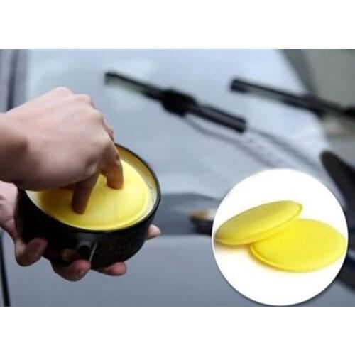 12Pcs Durable Soft Waxing Polish Sponge Applicator Pads for Cleaning Cars Vehicle Glass Car Accessories Supplies Goods