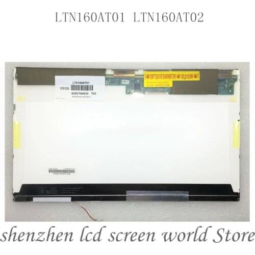 16 inch lcd screen LTN160AT01 LTN160AT02 1366*768 LAPTOP LCD Display screen FOR ACER ASPIRE 6920G 6930G 6935G