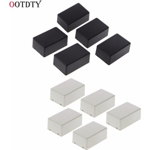 5Pcs New Plastic Electronic Project Box Enclosure Instrument Case DIY 70x45x30mm