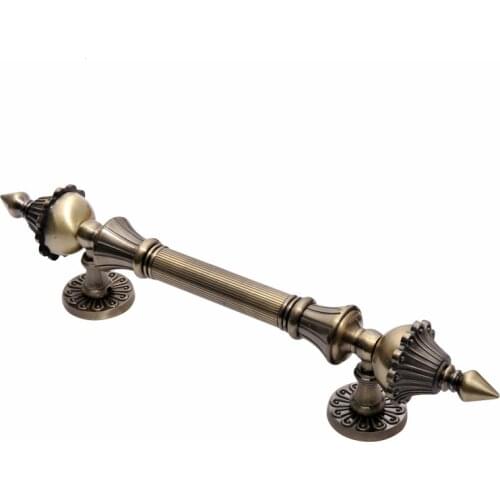 Door Handle Antique Zinc Alloy 280/350/450/550mm Length Handle Door Pull Bronze Gate Door Handle