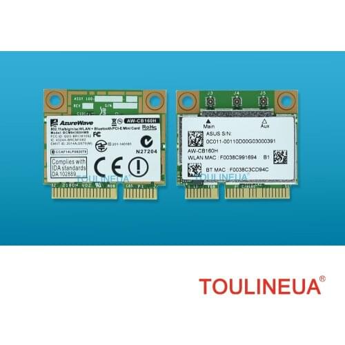 BCM94360HMB 802.11ac 1300M Dual-band 3x3 AC Bluetooth 4.0 WiFi Network Card better than BCM94352HMB