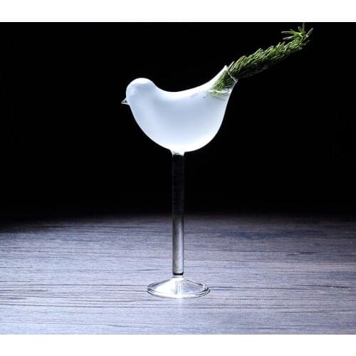 Bird Cocktail Goblet Glass Molecular Wine Cup Champagne Coupes Creative Copo Bar Verre Copas De Vino Doom lovely Glasses